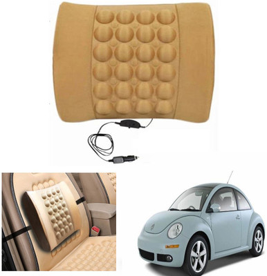 

Capeshoppers Black Nylon Car Pillow Cushion for Volkswagen(Rectangular)