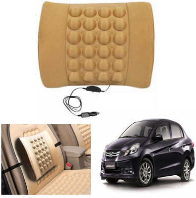 

Capeshoppers Black Nylon Car Pillow Cushion for Honda(Rectangular)