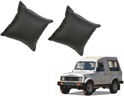 

Auto Addict Black Leatherite Car Pillow Cushion for Maruti Suzuki(Square, Pack of 2)