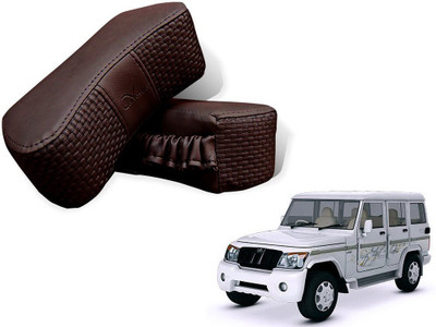 

Kozdiko Brown Sponge Car Pillow Cushion for Mahindra(Rectangular)
