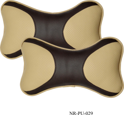 

Car Fashion Multicolor Leatherite Car Pillow Cushion for Universal For Car(Rectangular, Pack of 2)