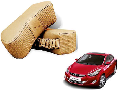 KOZDIKO Beige Sponge Car Pillow Cushion for Hyundai(Rectangular)