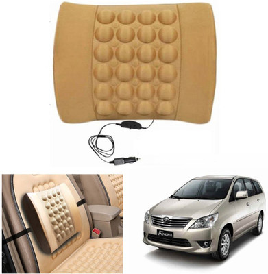

Capeshoppers Black Nylon Car Pillow Cushion for Toyota(Rectangular)