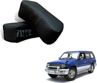 

Kozdiko Black Fabric Car Pillow Cushion for Mitsubishi(Rectangular, Pack of 2)