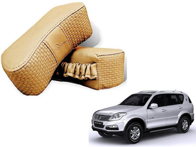 

Kozdiko Beige Sponge Car Pillow Cushion for Mahindra(Rectangular)