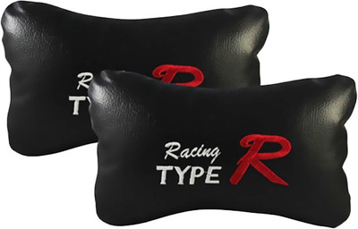 

Auto Car Winner Black Leatherite Car Pillow Cushion for Universal For Car(Rectangular, Pack of 2)