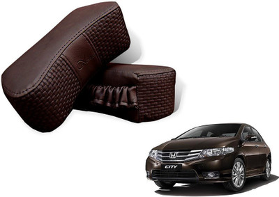 

Kozdiko Brown Sponge Car Pillow Cushion for Honda(Rectangular)