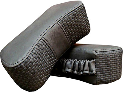 

Auto Addict Grey Leatherite Car Pillow Cushion for Mercedes Benz(Rectangular, Pack of 2)