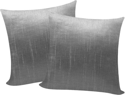 25% OFF on ZIKRAK EXIM Striped Cushions Cover(Pack of 2, 50 cm*50 cm, Silver) 25% OFF on ZIKRAK EXIM Striped Cushions Cover(Pack of 2, 50 cm*50 cm, Silver)