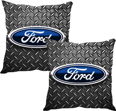

Sleep Nature's Grey Silk Car Pillow Cushion for Ford(Square, Pack of 2)