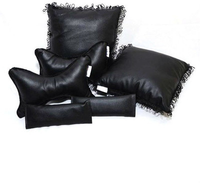 

Shrih Black Sponge Car Pillow Cushion for Universal For Car(Rectangular, Square)