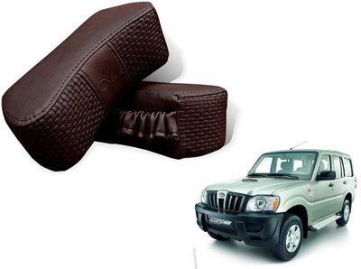 

Kozdiko Brown Sponge Car Pillow Cushion for Mahindra(Rectangular)