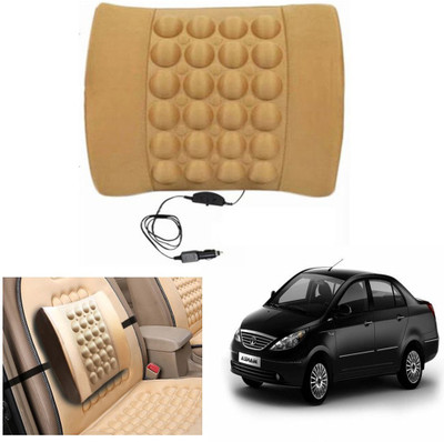 

Capeshoppers Black Nylon Car Pillow Cushion for Tata(Rectangular)