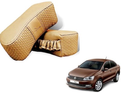 

Kozdiko Beige Sponge Car Pillow Cushion for Volkswagen(Rectangular)