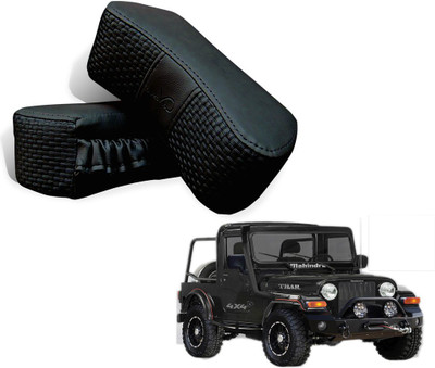 

Kozdiko Black Fabric Car Pillow Cushion for Mahindra(Rectangular, Pack of 2)