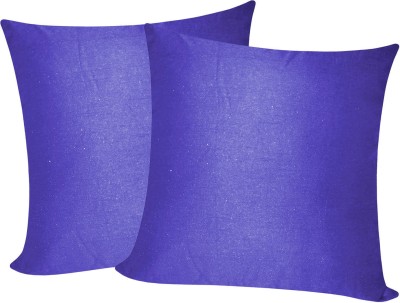 ZIKRAK EXIM Checkered Cushions Cover(Pack of 2, 30 cm*30 cm, Blue)