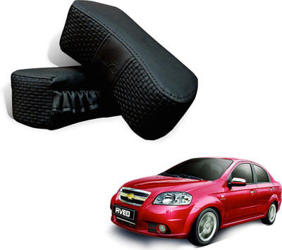 

Kozdiko Black Fabric Car Pillow Cushion for Chevrolet(Rectangular, Pack of 2)