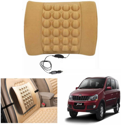 

Capeshoppers Black Nylon Car Pillow Cushion for Mahindra(Rectangular)
