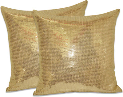 

Zikrak Exim Beige Polyester Car Pillow Cushion for Universal For Car(Square, Pack of 2)