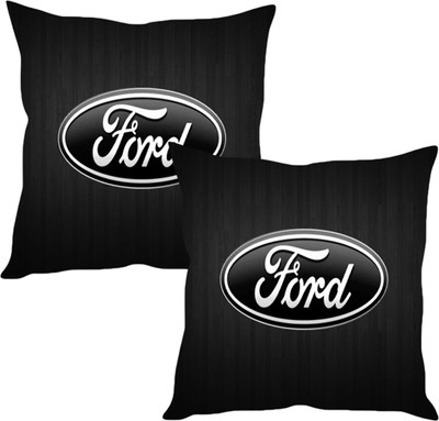 

Sleep Nature's Black Silk Car Pillow Cushion for Ford(Square, Pack of 2)