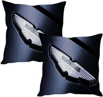 

Sleep Nature's Multicolor Silk Car Pillow Cushion for Universal For Car(Square, Pack of 2)