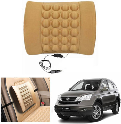 

Capeshoppers Black Nylon Car Pillow Cushion for Honda(Rectangular)