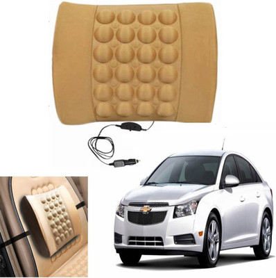

Capeshoppers Black Nylon Car Pillow Cushion for Chevrolet(Rectangular)