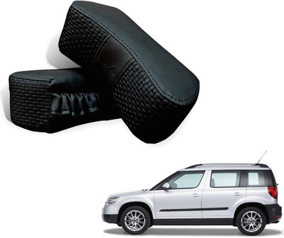 

Kozdiko Black Fabric Car Pillow Cushion for Skoda(Rectangular, Pack of 2)
