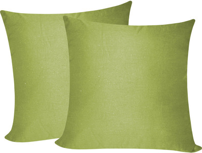 

Zikrak Exim Green Polyester Car Pillow Cushion for Universal For Car(Square, Pack of 2)