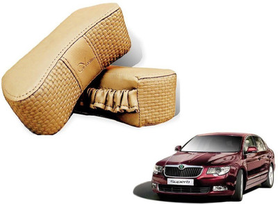 

Kozdiko Beige Sponge Car Pillow Cushion for Skoda(Rectangular)