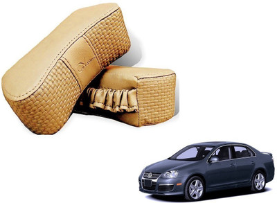 

Kozdiko Beige Sponge Car Pillow Cushion for Volkswagen(Rectangular)