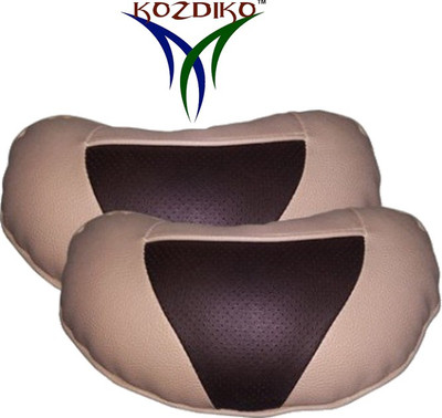

Kozdiko Beige, Brown Leatherite Car Pillow Cushion for Jaguar(Rectangular, Pack of 2)