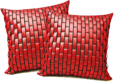 63% OFF on ZIKRAK EXIM Geometric Cushions Cover(Pack of 2, 50 cm*50 cm, Red) 63% OFF on ZIKRAK EXIM Geometric Cushions Cover(Pack of 2, 50 cm*50 cm, Red)