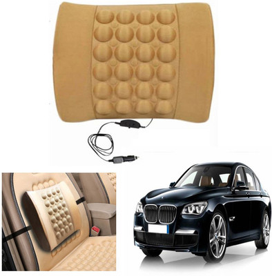 

Capeshoppers Black Nylon Car Pillow Cushion for BMW(Rectangular)