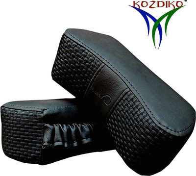 

Kozdiko Black Leatherite Car Pillow Cushion for Tata(Rectangular, Pack of 2)