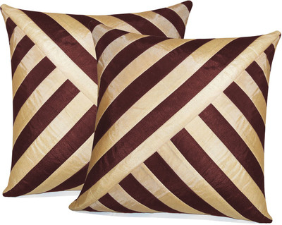 

Zikrak Exim Beige, Brown Polyester Car Pillow Cushion for Universal For Car(Square, Pack of 2)