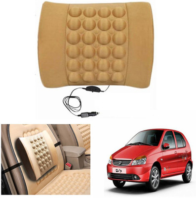 

Capeshoppers Black Nylon Car Pillow Cushion for Tata(Rectangular)