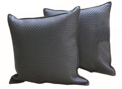 

Auto Addict Grey Leatherite Car Pillow Cushion for Toyota(Square, Pack of 2)