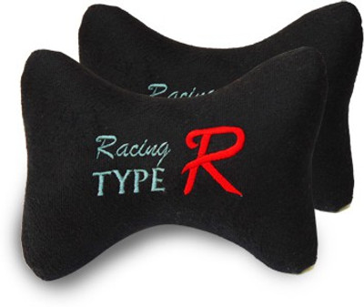

HMC Black Cotton Car Pillow Cushion for HM(Rectangular)