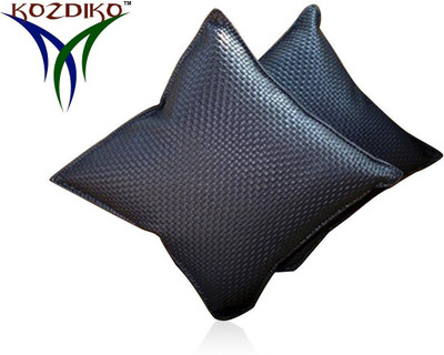 

Kozdiko Black Leatherite Car Pillow Cushion for Tata(Rectangular, Pack of 2)