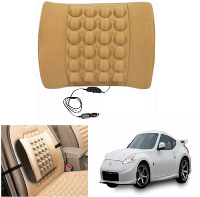 

Capeshoppers Black Nylon Car Pillow Cushion for Nissan(Rectangular)