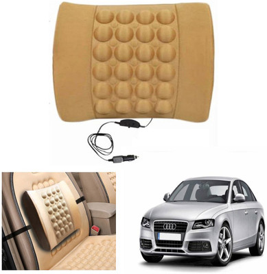 

Capeshoppers Black Nylon Car Pillow Cushion for Audi(Rectangular)