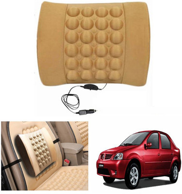 

Capeshoppers Black Nylon Car Pillow Cushion for Mahindra(Rectangular)