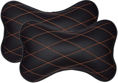

Car Fashion Multicolor Leatherite Car Pillow Cushion for Universal For Car(Rectangular, Pack of 2)