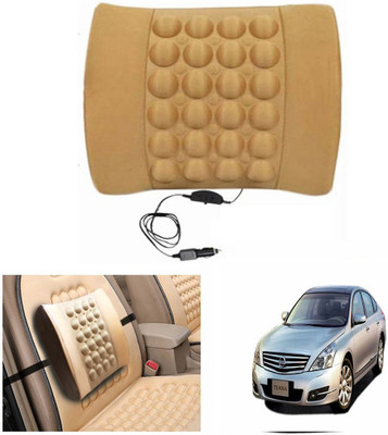 

Capeshoppers Black Nylon Car Pillow Cushion for Nissan(Rectangular)