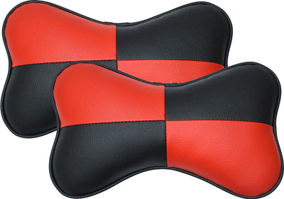 

Car Fashion Multicolor Leatherite Car Pillow Cushion for Universal For Car(Rectangular, Pack of 2)