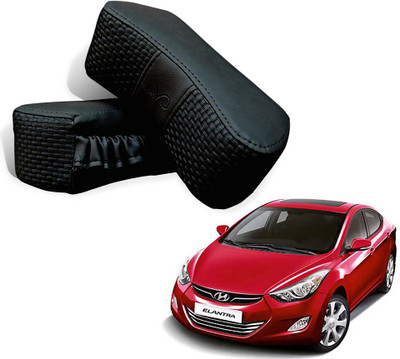 

Kozdiko Black Fabric Car Pillow Cushion for Hyundai(Rectangular, Pack of 2)