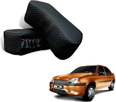 

Kozdiko Black Fabric Car Pillow Cushion for Ford(Rectangular, Pack of 2)