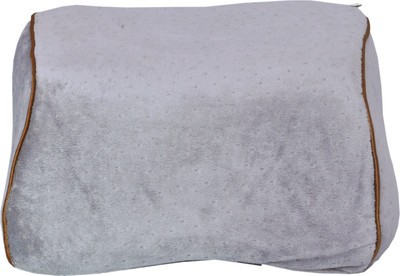 

Riddhi Siddhi Grey Cotton Car Pillow Cushion for Universal For Car(Rectangular)