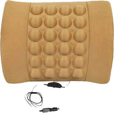 

Capeshoppers Black Nylon Car Pillow Cushion for Renault(Rectangular)